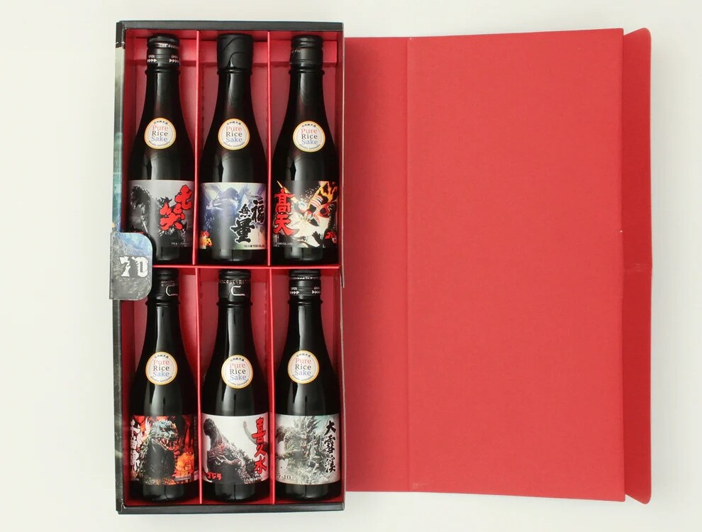 哥吉拉 Godzilla 70 週年紀念 東宝X特攝 DNA 信州上田展X信州純米酒組合:圖片 3