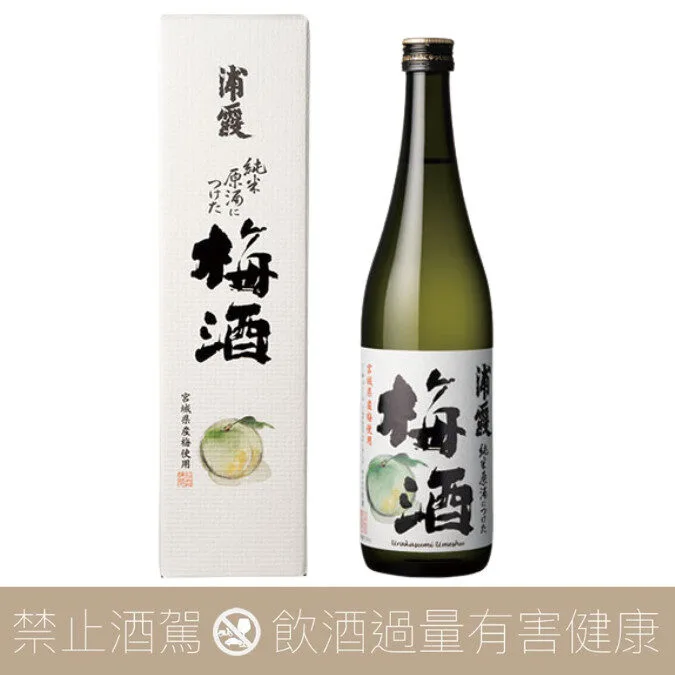 浦霞 純米原酒 梅酒12度